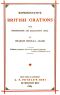 [Gutenberg 55489] • Representative British Orations with Introductions and Explanatory Notes, Volume I (of 4)